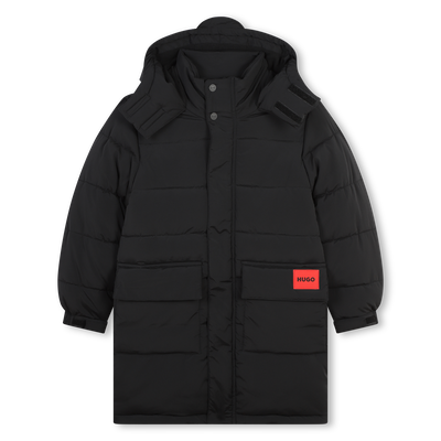 Doudoune longue à capuche Hugo GARCON