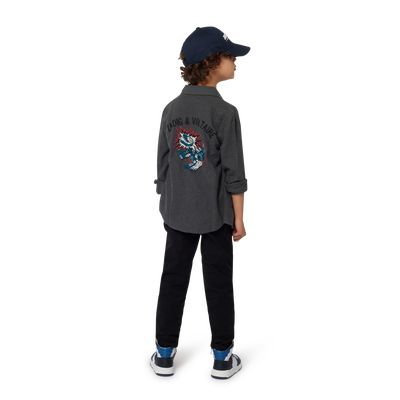 Chemise brodée manches longues ZADIG & VOLTAIRE GARCON