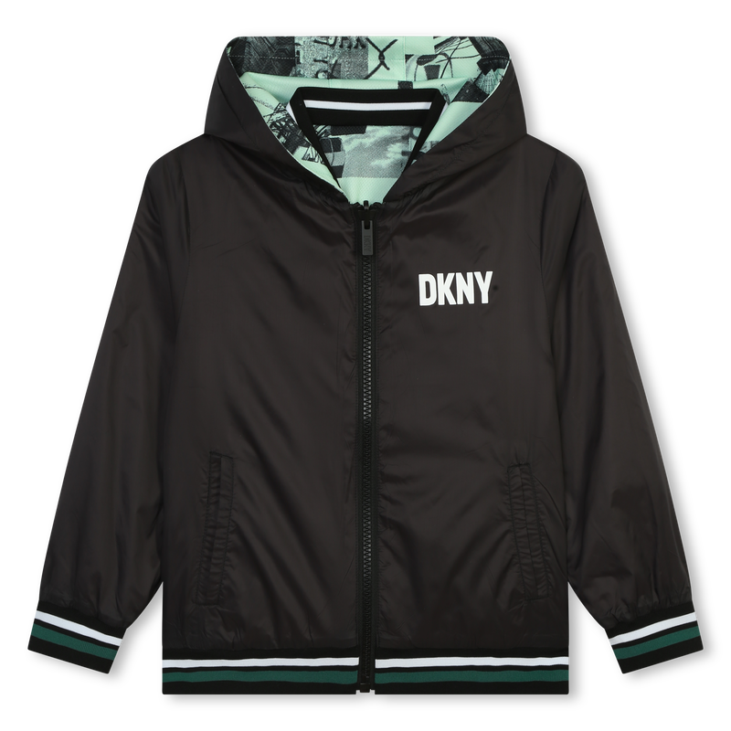 Blouson réversible à capuche DKNY 
                    GARCON