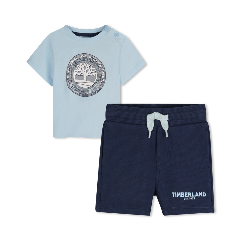 Ensemble T-shirt et short TIMBERLAND 
                    GARCON