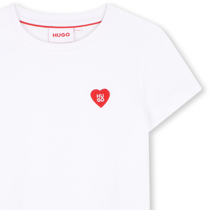 Tee-shirt manches courtes Hugo 
                        FILLE