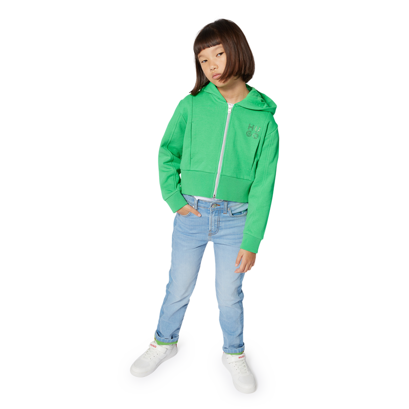 Baskets lac&eacute;es et fermeture Hugo 
                        GARCON