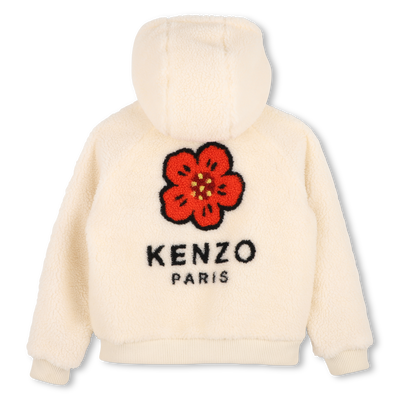 Cardigan &agrave; capuche KENZO KIDS FILLE