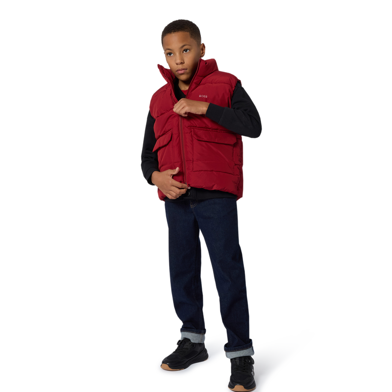 Cardigan avec fermeture boutonnée BOSS 
                    GARCON