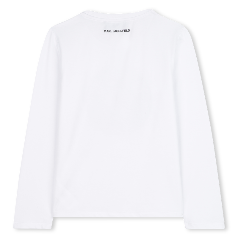 T-shirt à manches longues KARL LAGERFELD KIDS 
                    FILLE