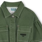 Robe saharienne en coton KENZO KIDS 
                    FILLE