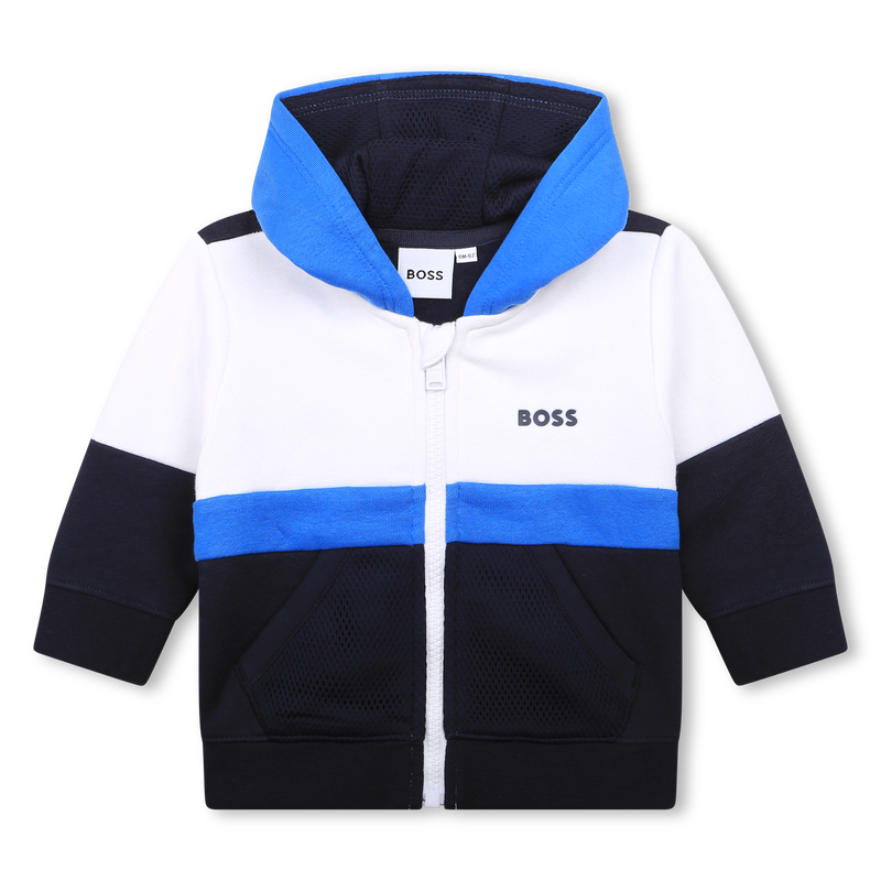 Sweat-shirt tricolore BOSS 
                    GARCON