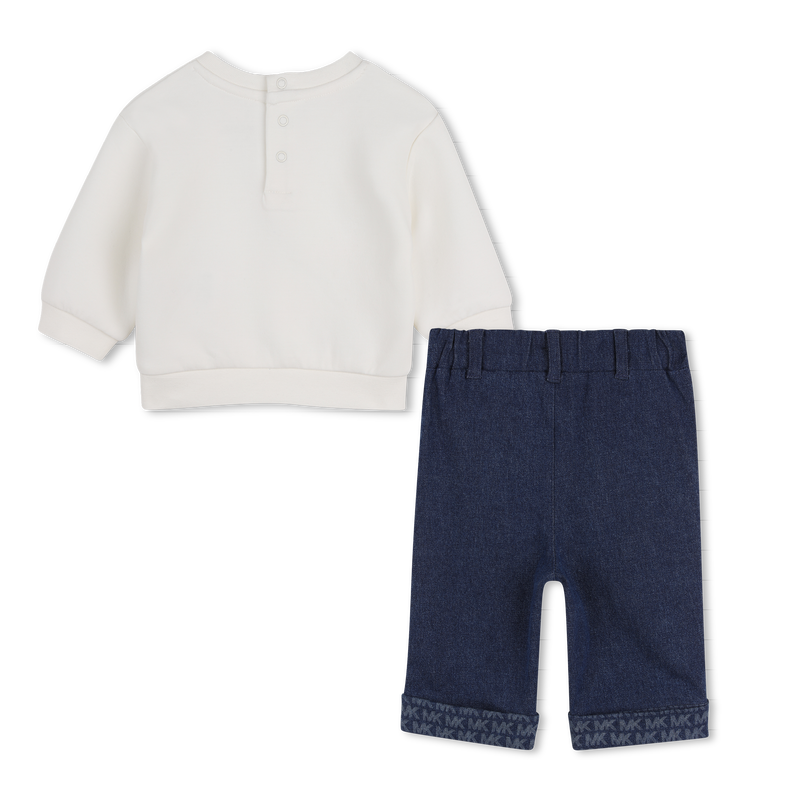 Ensemble Sweat-shirt et pantalon MICHAEL KORS 
                        FILLE