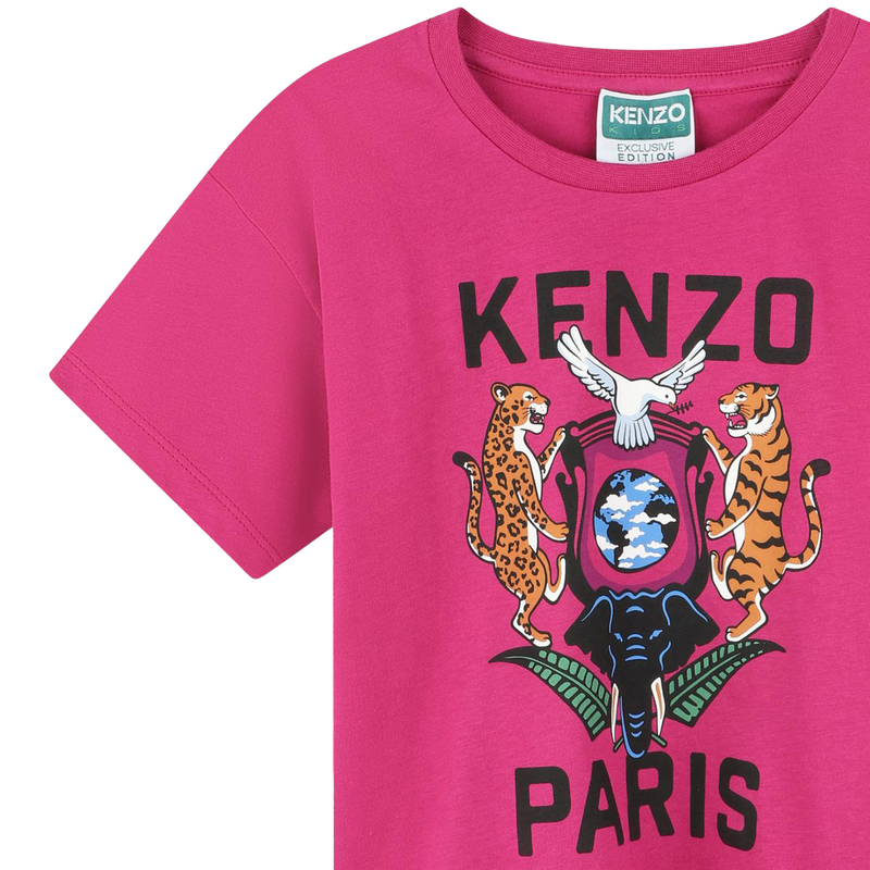 T-shirt à manches courtes KENZO KIDS 
                    FILLE