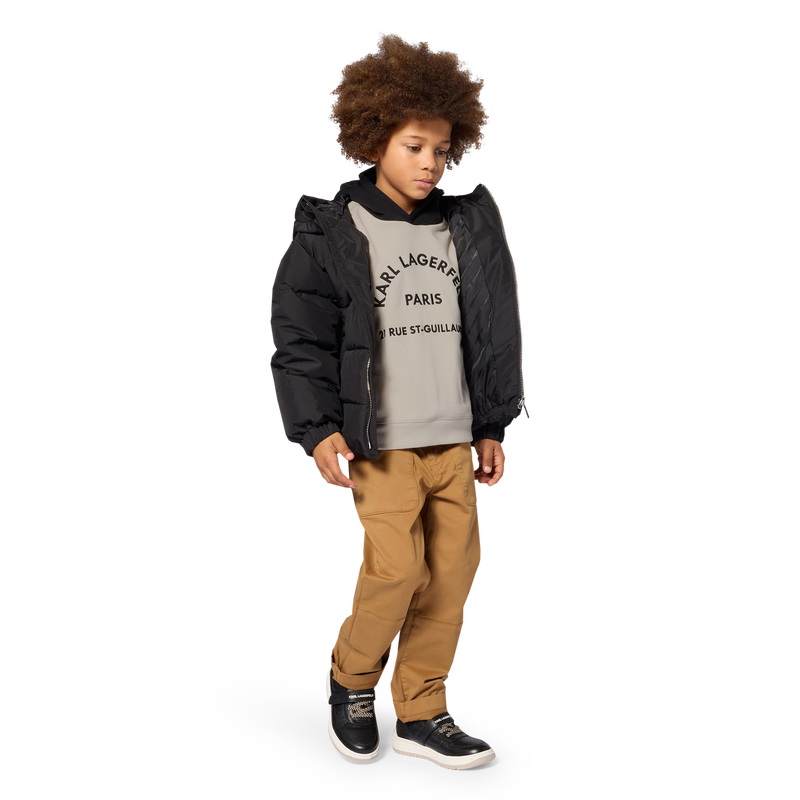 Doudoune &agrave; capuche KARL LAGERFELD KIDS 
                        GARCON