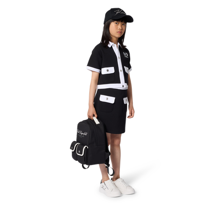 GILET MANCHES COURTES KARL LAGERFELD KIDS FILLE