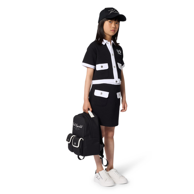 GILET MANCHES COURTES KARL LAGERFELD KIDS 
                        FILLE