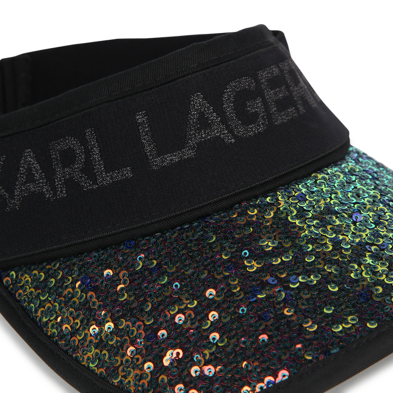 Visière à sequins KARL LAGERFELD KIDS 
                    FILLE