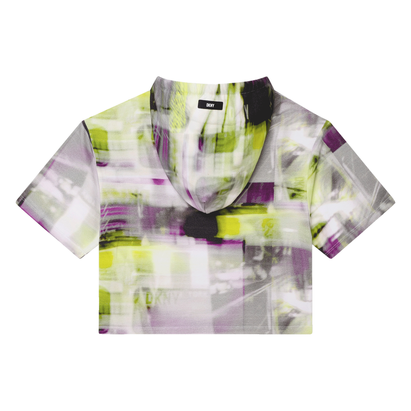 T-shirt à capuche DKNY 
                    FILLE