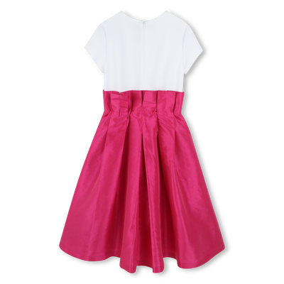Robe de c&eacute;r&eacute;monie en taffetas KARL LAGERFELD KIDS FILLE