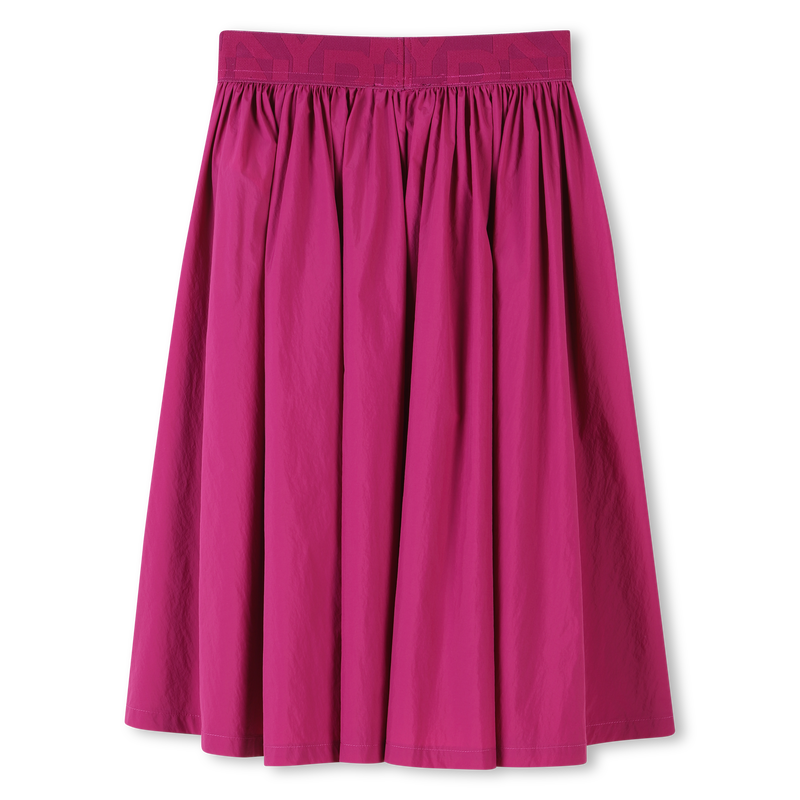 Jupe midi à taille élastiquée DKNY 
                    FILLE