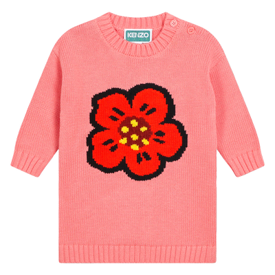 Robe en tricot KENZO KIDS FILLE