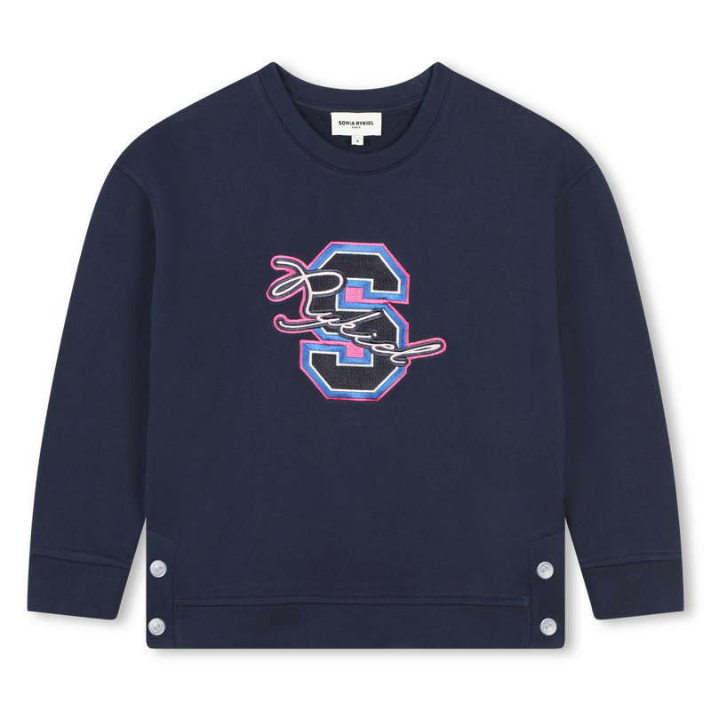 Sweat-shirt molletonn&eacute; SONIA RYKIEL 
                        FILLE