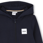Sweat zipp&eacute; &agrave; capuche BOSS 
                    GARCON