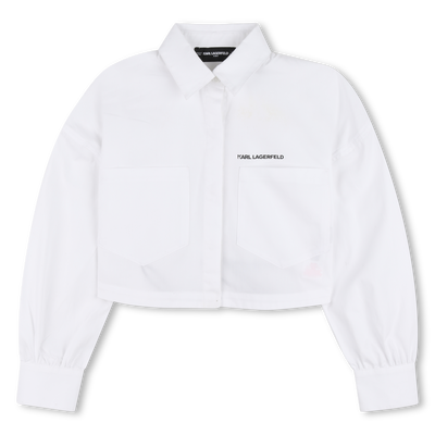CHEMISE MANCHES LONGUES KARL LAGERFELD KIDS FILLE
