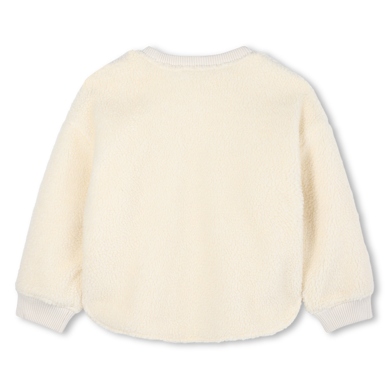 Sweat en polaire duveteuse KENZO KIDS 
                        FILLE