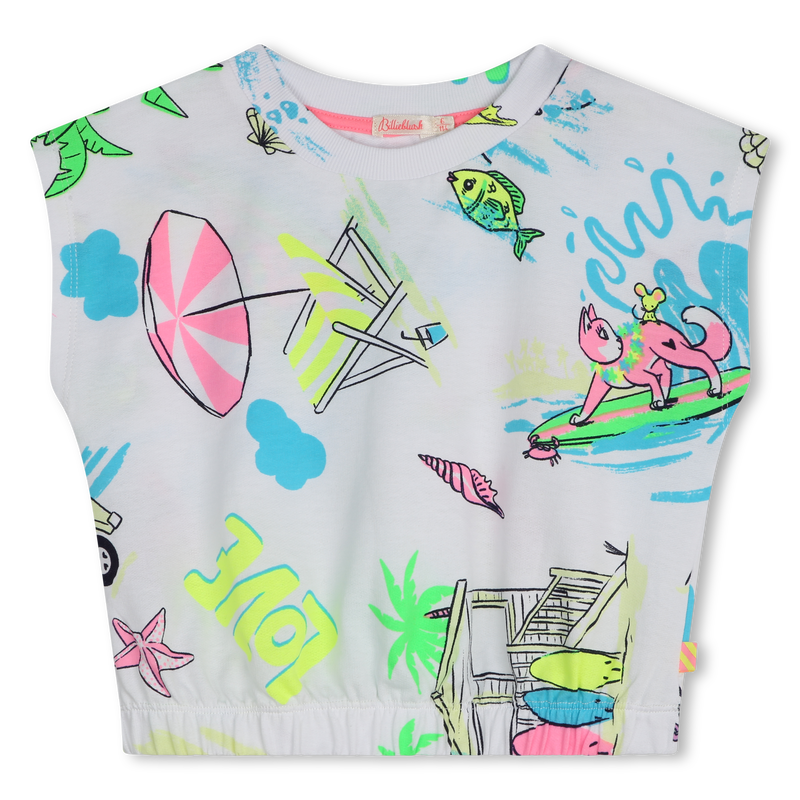 Sweat-shirt ample en molleton BILLIEBLUSH 
                    FILLE