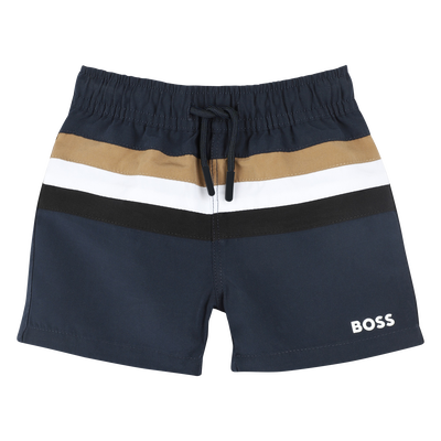 Short de bain rayé BOSS GARCON