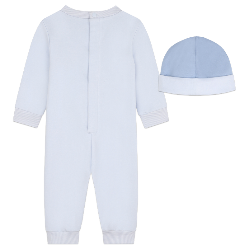 Combinaison et bonnet en coton KENZO KIDS 
                        GARCON