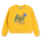 Sweat-shirt molletonn&eacute; KENZO KIDS 
                    FILLE