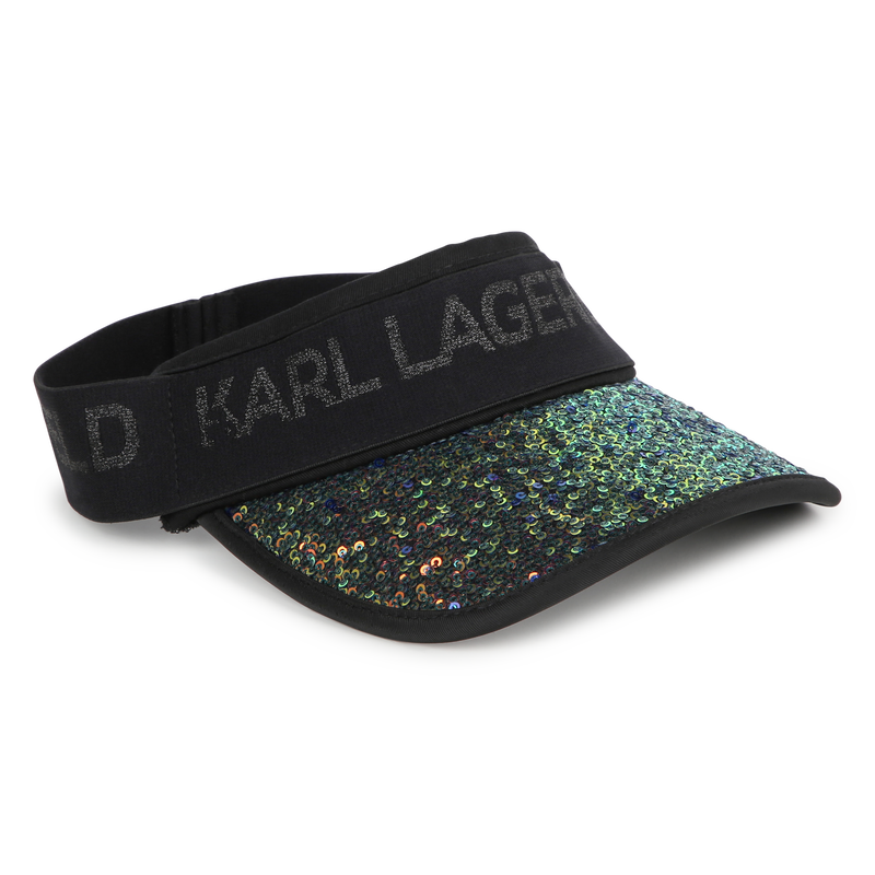 Visière à sequins KARL LAGERFELD KIDS 
                    FILLE