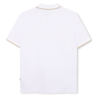 POLO MANCHES COURTES BOSS GARCON