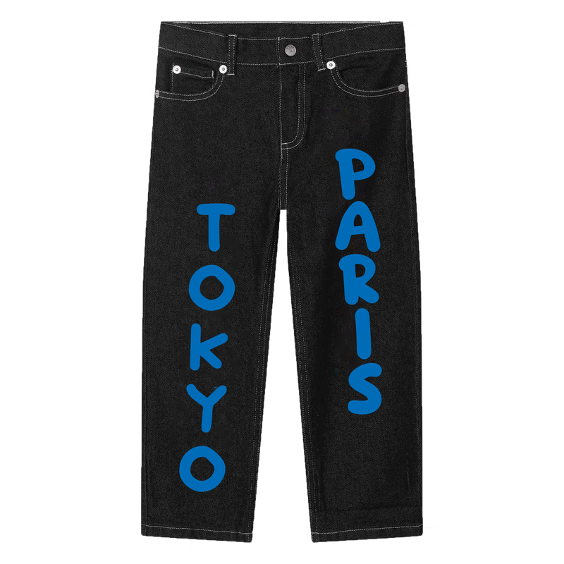 Jean extensible en coton KENZO KIDS 
                    UNISEXE