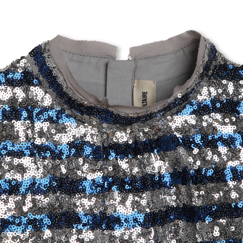 Blouse de cérémonie ornée de sequins ZADIG & VOLTAIRE 
                    FILLE