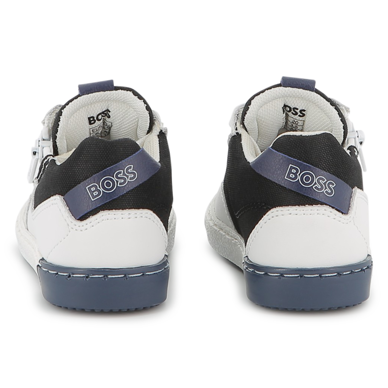 Baskets avec lacets et zip BOSS 
                        GARCON