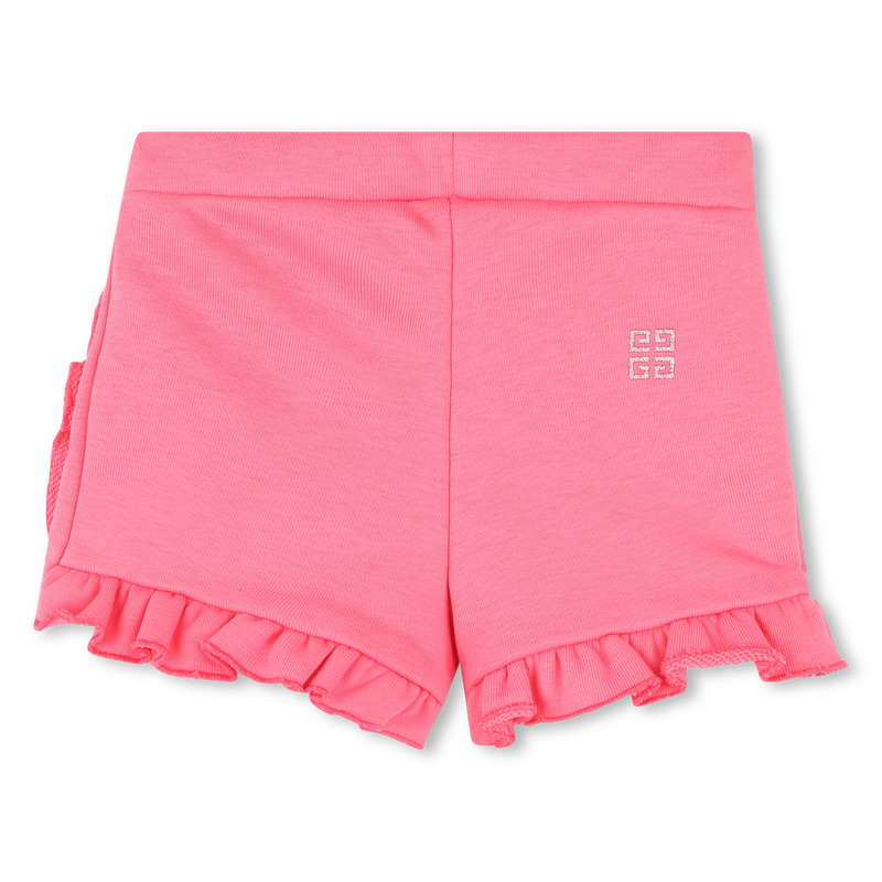 Short en molleton à volant GIVENCHY 
                    FILLE