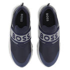 Baskets en cuir de vachette BOSS 
                    GARCON