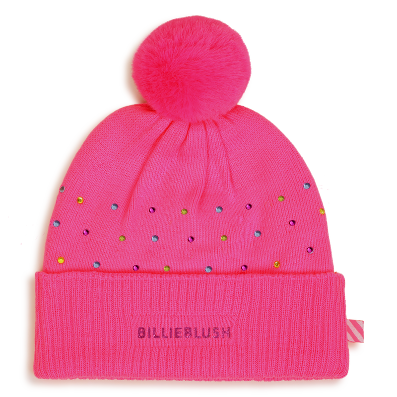 Bonnet &agrave; strass multicolors BILLIEBLUSH 
                        FILLE