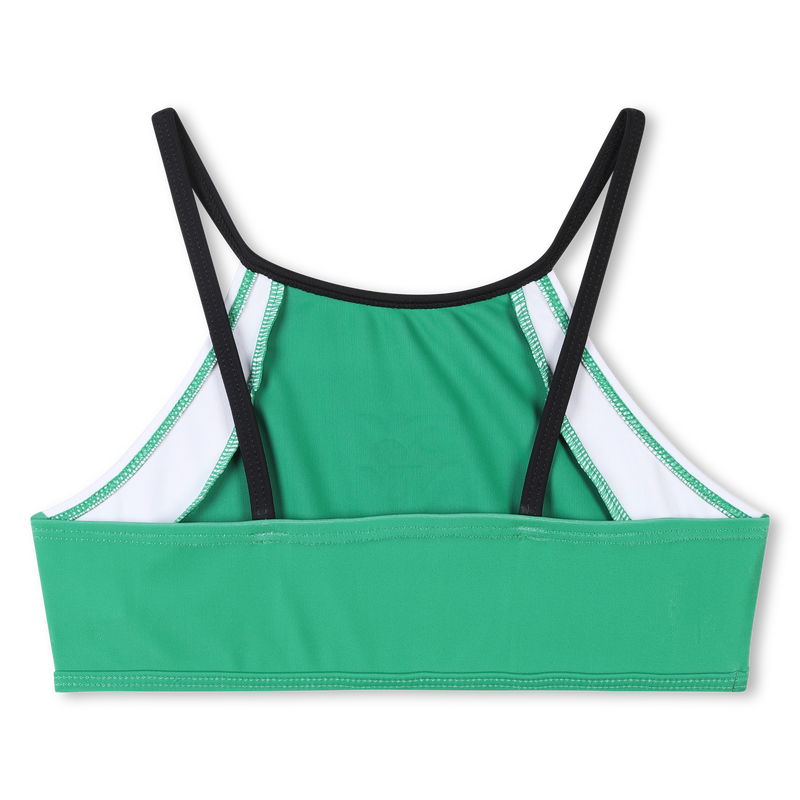 Maillot 2 pièces tricolore DKNY 
                    FILLE