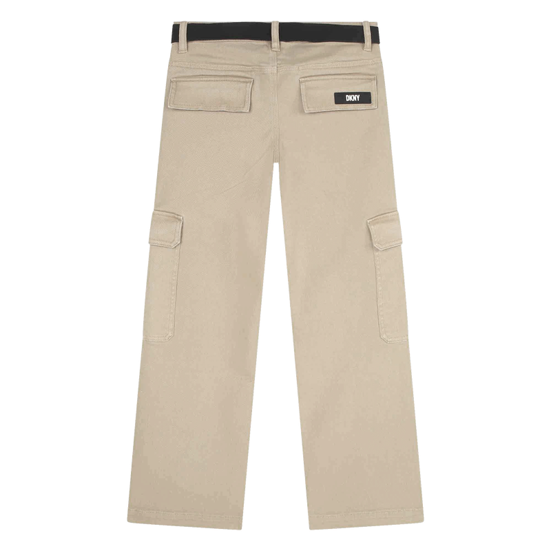 Pantalon en sergé DKNY 
                    FILLE