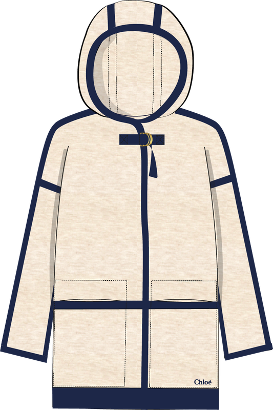 Veste à capuche en tricot CHLOE 
                    FILLE