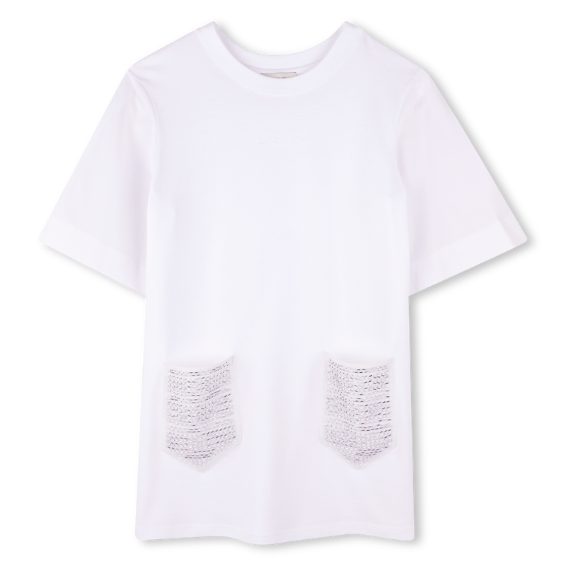 Robe T-shirt à manches courtes LANVIN 
                    FILLE