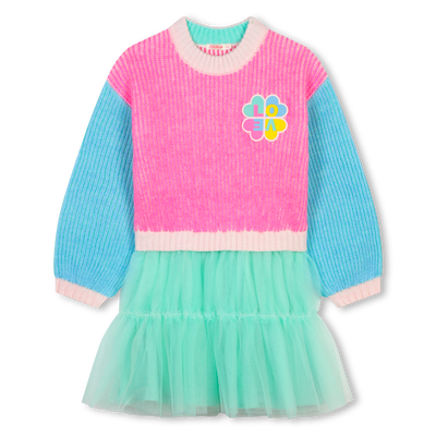 Robe bi-matière BILLIEBLUSH FILLE