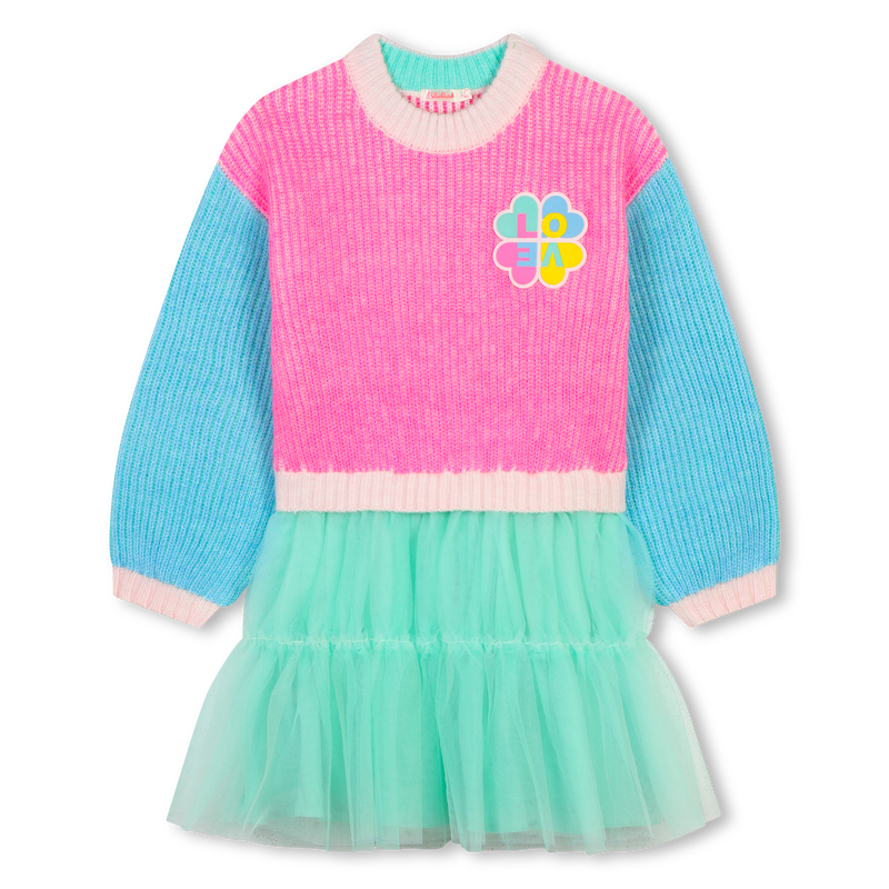 Robe bi-matière BILLIEBLUSH 
                    FILLE