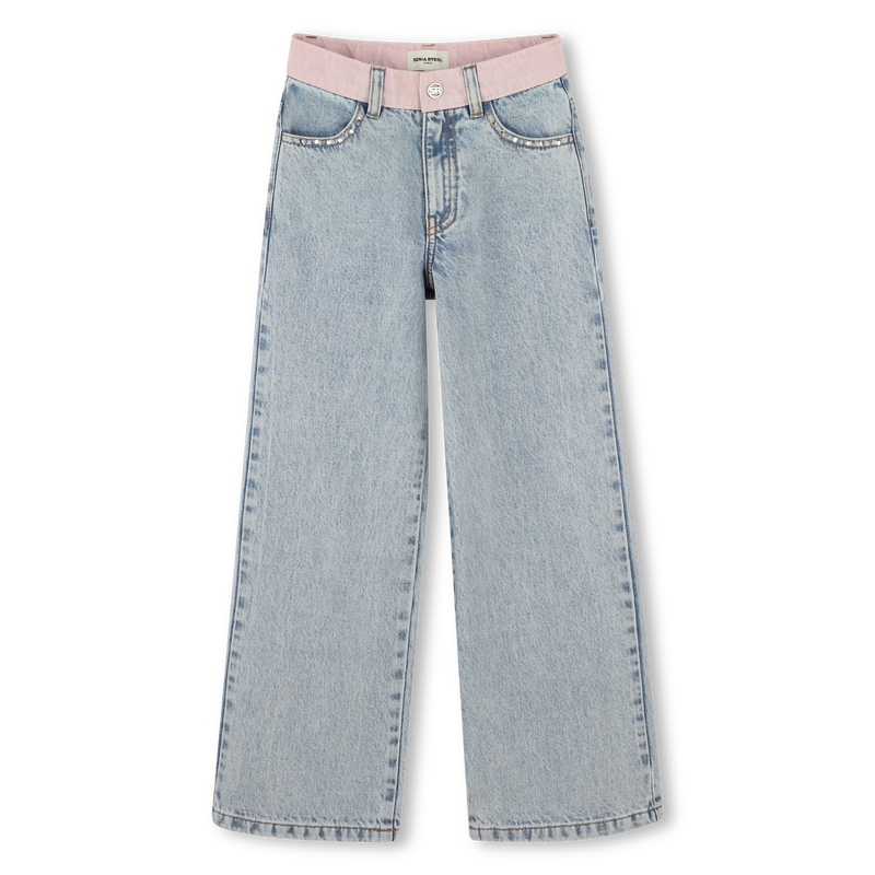 Jean à taille ajustable SONIA RYKIEL 
                    FILLE