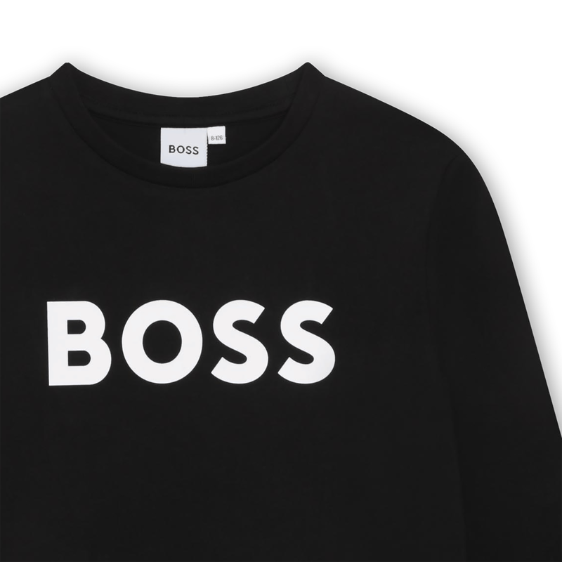 TEE-SHIRT MANCHES LONGUES BOSS 
                        GARCON