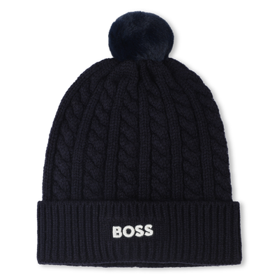 Bonnet tricot torsadé BOSS GARCON