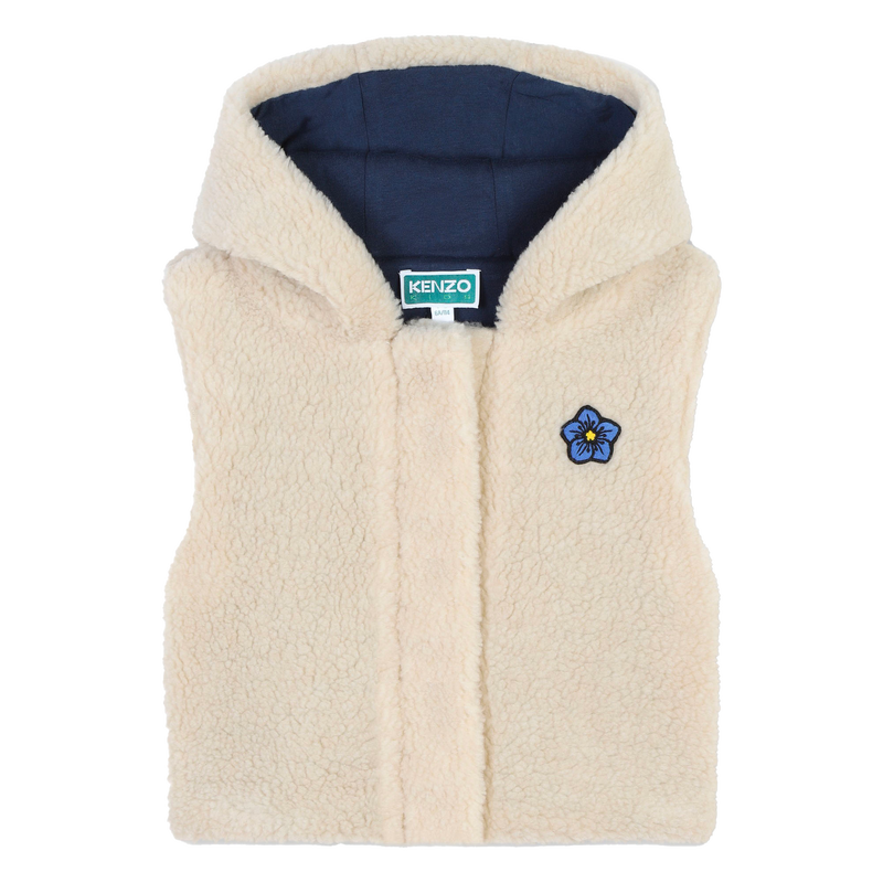 Pull à capuche tout doux KENZO KIDS 
                    FILLE