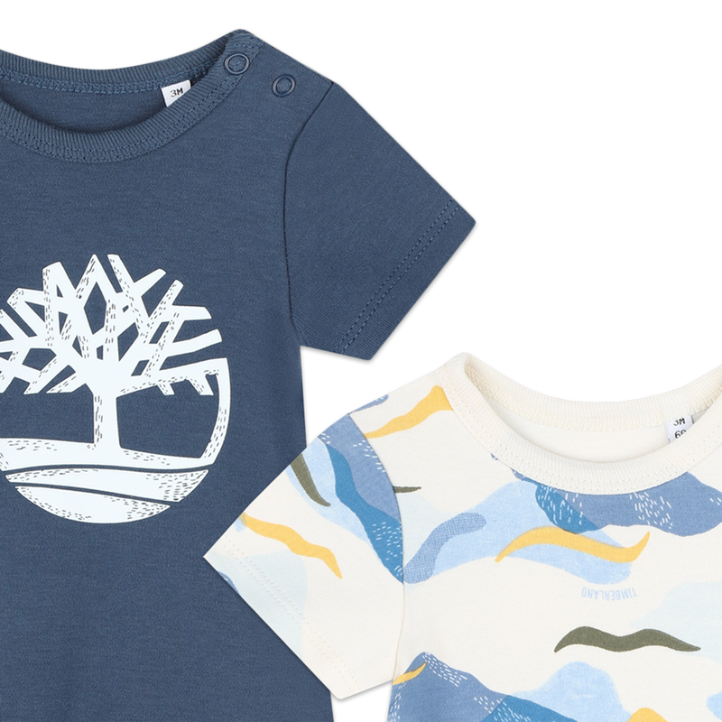 Lot de deux bodies TIMBERLAND 
                    GARCON
