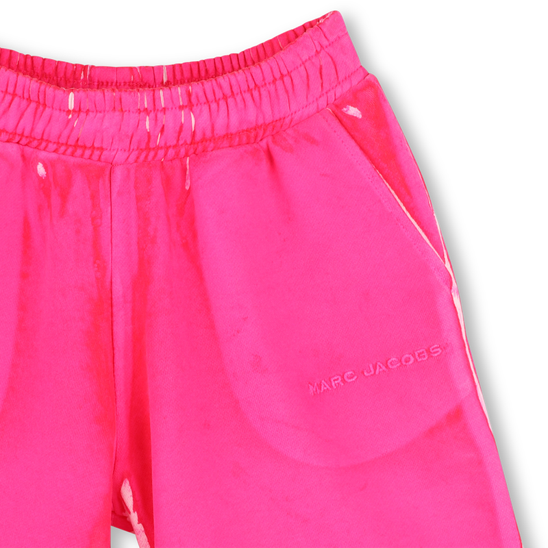 Bermuda molleton avec broderie MARC JACOBS 
                        UNISEXE