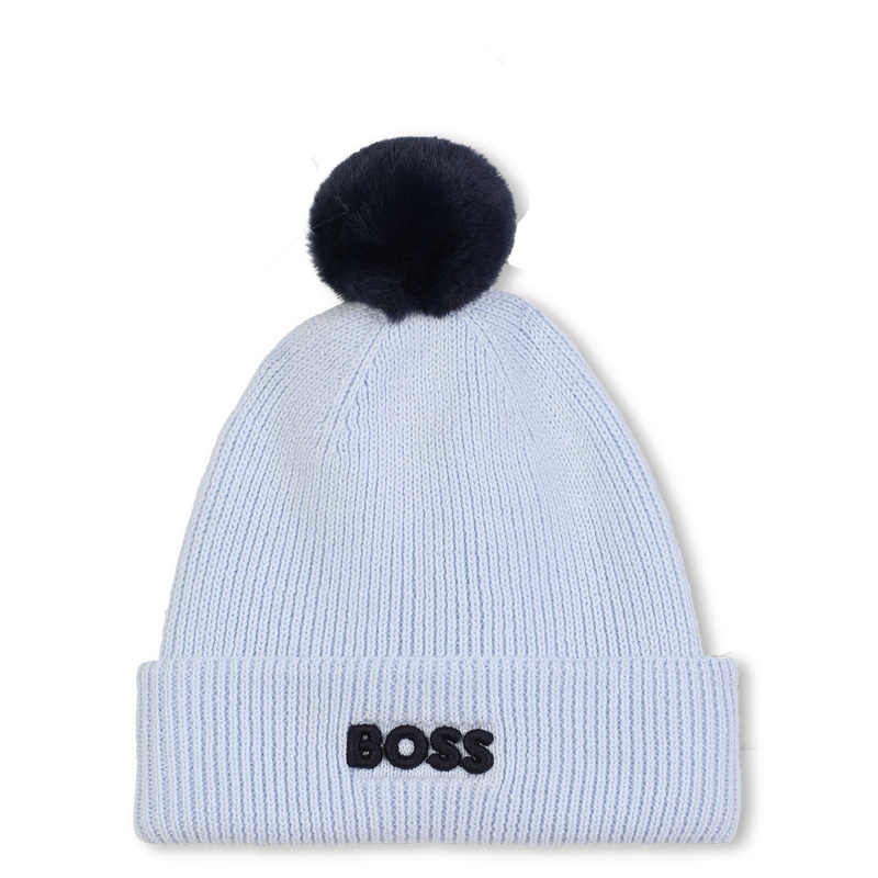 Bonnet tricot avec pompon BOSS 
                    GARCON